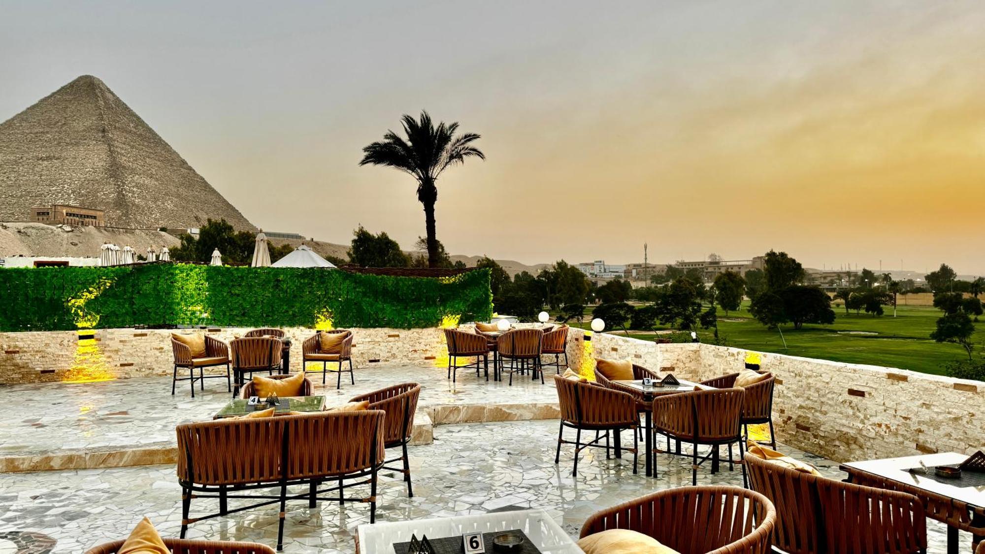Golf Pyramids View Hotel Kafret el-Gabal Kültér fotó